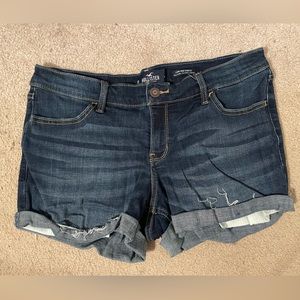 Size 13 Hollister Jean Shorts